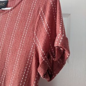 W5 Embroidered Knot Top Size Large